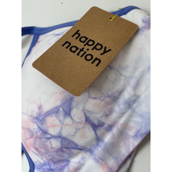 Happy Nation Medium Tie-Dye Seamless Wireless Lightly Lined Bra Medium - Picture 8 of 10